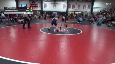 48 lbs Round 4 - Harper Smith, WBNDD vs Sara Kozlowski, West Burlington Notre Dame