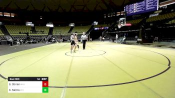 141D lbs Rr Rnd 1 - Stockton Obrien, Wyoming vs Kobe Nelms, Utah Valley