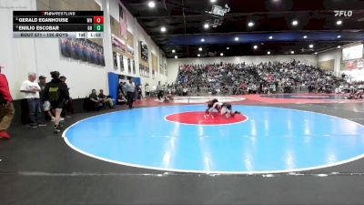 120 Boys Quarterfinal - Emilio Escobar, Granite Hills vs Gerald Eganhouse, West Hills