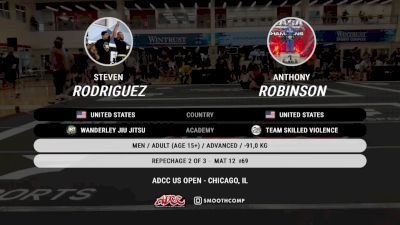 Anthony Robinson vs STEVEN RODRIGUEZ 2024 ADCC Chicago Open