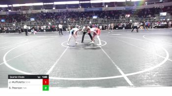 128 lbs Quarterfinal - Jaxon Muffoletto, Comeaux vs Shane Pearson, Terminator Wrestling Academy