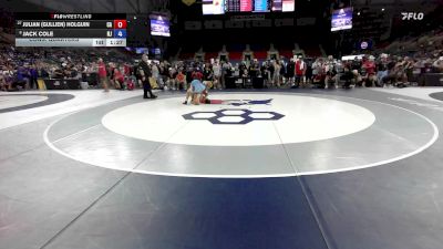 126 lbs Cons. Quarters - Julian (Gullien) Holguin, CA vs Jack Cole, NJ