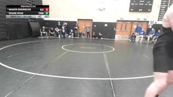 157 lbs 3rd Place - Mason Budinscak, Glastonbury vs Shane Ryan, Trumbull