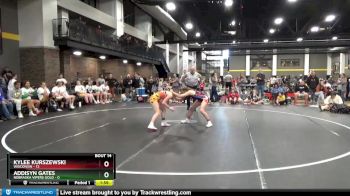 112 lbs Round 5 (6 Team) - Kylee Kurszewski, Wisconsin vs Addisyn Gates, Nebraska Vipers Gold