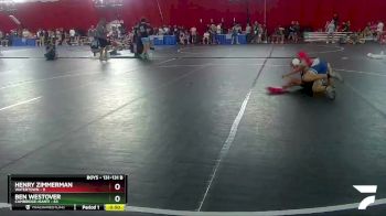 131-131 B Round 1 - Henry Zimmerman, Watertown vs Ben Westover, Cambridge-Isanti