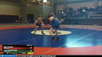156 lbs Round 2 - Ben Tippen, Sheridan vs Sam Kuhbacher, Twin Spruce
