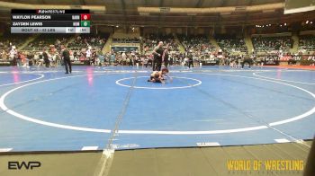 43 lbs Final - Waylon Pearson, Barnsdall Youth Wrestling vs Zayden Lewis, Team Nomad