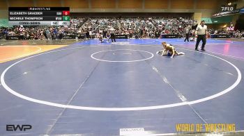 60 lbs Consolation - Elizabeth Graeber, Idaho Gold vs Michele Thompson, Wyandotte Youth Wrestling