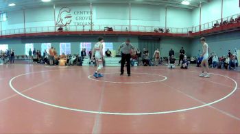 132 lbs Cons. Round 3 - Hunter Gradert, Center Grove Wrestling Club vs Asher Corning, Elite Athletic Club