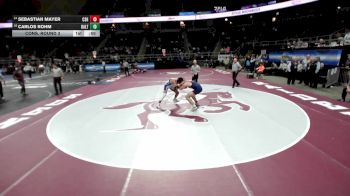 II-175 lbs Cons. Round 3 - Carlos Rohm, Dalton School vs Sebastian Mayer, Cold Spring Harbor