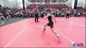 43 lbs Consi Of 8 #2 - Kennedi Vanbibber, Ponca City Wildcat Wrestling vs Vayda Enders, Kansas Young Guns