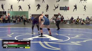 285 Freshman/Soph Cons. Round 1 - Andre Penney, St. Clair vs Lesly Fleurissaint, Defiance