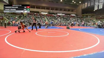 90 lbs Semifinal - Wyatt Truong, Pottsville Apache Youth Wrestling vs Kingson Ballard, Team Conquer Wrestling