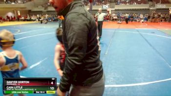 55 lbs Placement (4 Team) - Kael Schut, STMA (St. Michael/Albertville) vs Mason Calhoun, Centennial