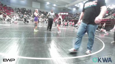 105 lbs Rr Rnd 2 - Averie Olvera, Honey Badgers Wrestling Club vs Izzabela Huddleston, Skiatook Youth Wrestling