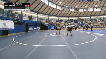 184 lbs 5th Place Match - Aiden Cisterna, Labette Community College vs Braxton Robertson, Carl Albert State