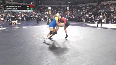 170 lbs Semifinal - Brooklyn Bittner, Rio Mesa (SS) vs Leilani Lemus, Clovis (CS)