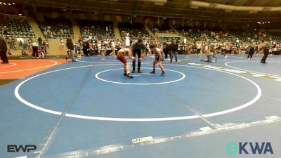 83 lbs Semifinal - Brody Harris, Bartlesville Wrestling Club vs Owen Boggs, Cleveland Takedown
