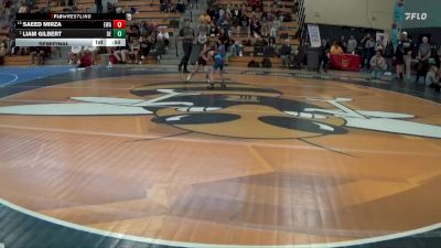 50 lbs Semifinal - Liam Gilbert, DC Elite vs Saeed Mirza, Edina Wrestling Association