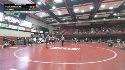 157 lbs Champ. Round 1 - Cael Rahnavardi, Northern Iowa vs J Conway, Missouri