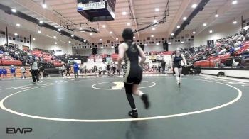 120 lbs Round Of 16 - Isabella Crane, Broken Arrow Girls HS vs Elisabeth Courverler, Sapulpa High School Girls
