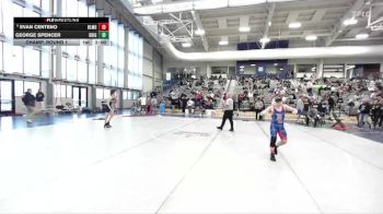 113 lbs Champ. Round 1 - Evan Centeno, Ben Lomond vs George Spencer, Brighton