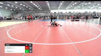 100 lbs Rr Rnd 3 - Brayden Bishop, Roughnecks vs Tristan Ziobro, VA Patriots