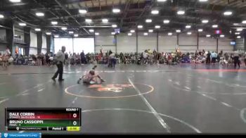 96 lbs Round 1 (6 Team) - Dale Corbin, Dynasty Death Row vs Bruno Cassioppi, POWA