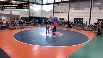125-133 lbs Quarterfinal - Case Simmons, Tornado Wrestling vs Bentley Packwood, Republic