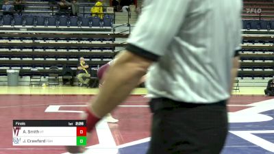 197 lbs Final - Andy Smith, Virginia Tech vs John Crawford, Franklin & Marshall