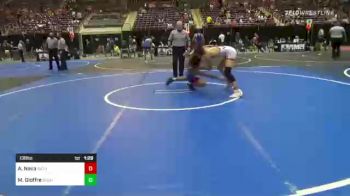 138 lbs Round Of 16 - Abel Nava, Ruthless Wrestling vs Michael Gioffre, Buchanan Wrestling