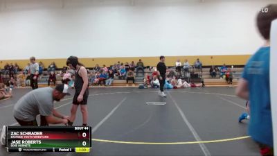 85 lbs Round 2 - Zac Schrader, Eastside Youth Wrestling vs Jase Roberts, Dixie Hornets