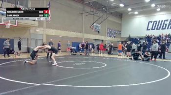 165 lbs Cons. Round 2 - Shaiden Carr, Southern Oregon vs Sam Aiken, Southern Oregon