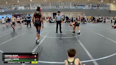 130 lbs Round 3 - Stella McNeil, Irontide vs Kayden Harrington, Junior Terps Xpress