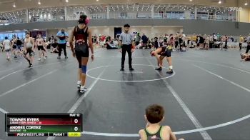 130 lbs Round 3 - Stella McNeil, Irontide vs Kayden Harrington, Junior Terps Xpress