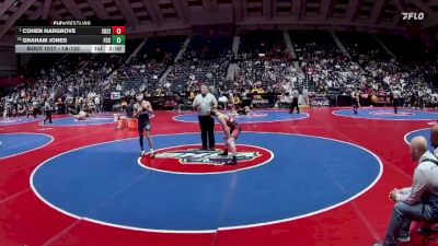 1A-120 lbs Champ. Round 1 - Cohen Hargrove, Social Circle vs Graham Jones, Fellowship Christian School