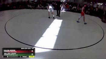 116 lbs Quarterfinal - Kellen Lovitt, Milford Wrestling Club vs Kaleb Keiper, Northwest Wrestling