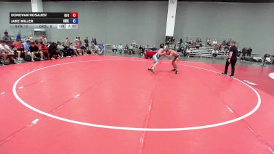 157 lbs Donovan Rosauer, Illinois Freestyle vs Jake Miller, Oklahoma Blue