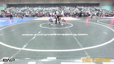 49 lbs Round Of 16 - Ryker West, Askeo International Matclub vs Easton Saltenberger, Klamath Prep