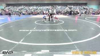 49 lbs Round Of 16 - Ryker West, Askeo International Matclub vs Easton Saltenberger, Klamath Prep