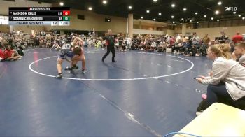 150 lbs Champ. Round 2 - Dominic Ruggieri, Alabama Elite vs Jackson Ellis, B.R.A.W.L
