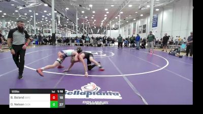 120 lbs Rr Rnd 1 - Brennan Boland, D3 Training Center vs Deegan Nelson, Clearview