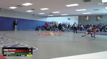 120 lbs Champ. Round 2 - Jayden Perry, Fort Campbell vs Owen Salvato, Eastside