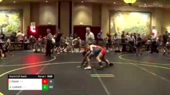 117 lbs Round 3 (4 Team) - Jacob Lootans, The Untouchables Purple vs Isaiah Foster, The Untouchables Black