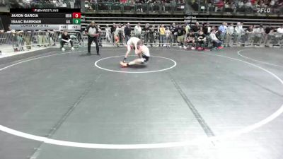 95 lbs Consi Of 16 #2 - Jaxon Garcia, Iron Horse vs Isaac Barikian, All I See Is Gold Academy