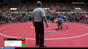 220 lbs Cons. Round 3 - Aaron Clevenger, Ottawa vs JP Harris, Scott Community