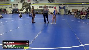 130 lbs Placement Matches (8 Team) - Willow Sexton, Benton Community vs Liliana Grosse, Mount Vernon