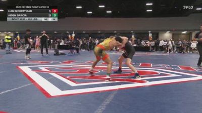 120 lbs Consolation - Liam McGettigan, FL vs Aiden Garcia, CA