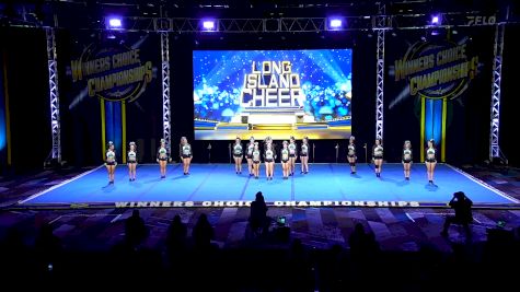 Long Island Cheer - Silver [2025 Small Senior Level 2 1] 2025 Winners Choice Live at Foxwoods