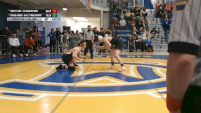 189 lbs Consy 4 - Michael Olszewski, Moon Area vs Musabek Sadyrbekov, Chartiers Valley